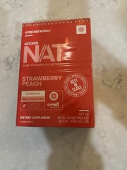 Pruvit Nat Keto OS Strawberry Peach Dietary Supplement Exp 11/27