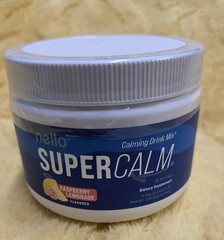 Supercalm Raspberry Lemonade Drink Mix30 Servings 4.5 oz expires 07/2027