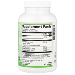2 X Vitacost, Synergy�, DIM Complex With Natural Vitamin E, 240 Capsules