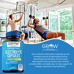 Salt Premium Electrolyte Capsules, 100 Capsules, Maximum Absorption