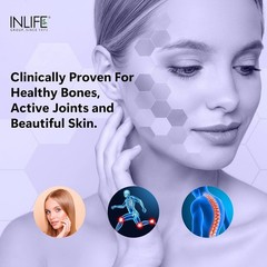 IN.LIFE Collagen Peptides Powder 200g Pack of 3 Joint Skin Support