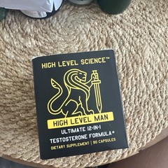 High Level Science Man Ultimate 12 In 1 Testosterone Formule 90 Capsules