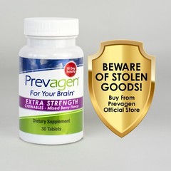 Prevagen Extra Strength 20mg Mixed Berry Chewables – 30 Count