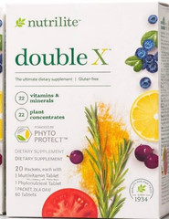 Amway Nutrilite Double X Multi-Vitamins & Minerals-10 Day Supply