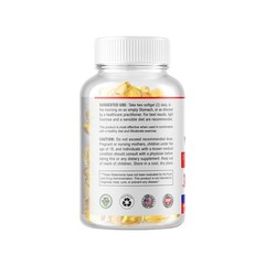 Calcium with Vitamin D3 1200mg 240 Softgels Gluten Free Non-GMO USA MADE