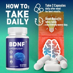 (5 Pack) BDNF Advanced Nootropic Brain Support Max Supplement 300 Capsules