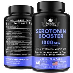 Natural Serotonin Supplement – Made in USA Manganese Serotonin & Cortisol Man…