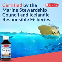 Pure Cod Liver Oil Liquid 4 FL OZ – Nutrient-Rich Supplement for Daily Health
