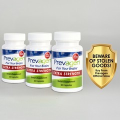 Prevagen Extra Strength 20mg Capsules – 30 Count – 3 Pack (90-Day Supply)