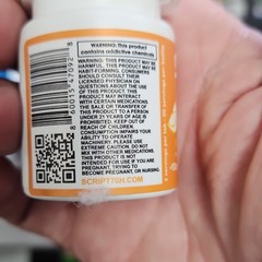 SCRIPT botanicals Sweet Citrus Uncaria tomentosa Extract Tablets 100mg 10ct