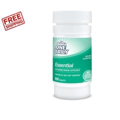 Easy to Swallow One Daily Essential Tablets, 100 Count – Non-GMO & Gluten-Free