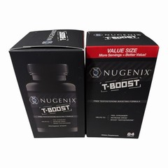 Nugenix T-Boost Testosterone Booster Value Size 84 Capsules EXP 07/2027 Lot of 2