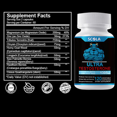 Natural Testosterone Booster Muscle & Testosterone Support Bodybuilding