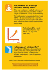 Nature Made SAM-e Complete 400 mg, 60 Tablets