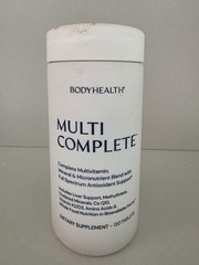 BODYHEALTH Multi Complete Multivitamin , Multimineral 120 Tablets 🆕 and Sealed