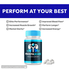 Prosta2Care for Men Advanced Prostate Health Support Supplement 60 Capsules