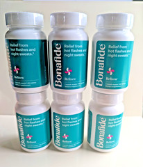 360 Tablet RELIZEN BONAFIDE Relief From Hot Flashes & Night Sweats 6 Bottle 8/26