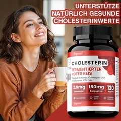 Cholesterol 120pcs, Blood Circulation, Supports Heart and Cardiovascular Health