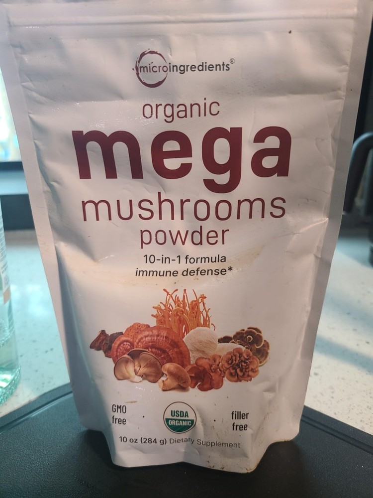 Organic 10-in-1 Mushroom Complex: Superior Immune, Brain & Energy Support – Vega