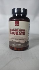 Magnesium Taurate 750mg (150mg Elemental Magnesium) – 120 Vegetarian Caps 7/2027