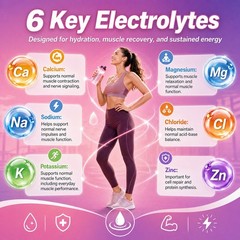 2pack Electrolyte Hydration Packets Best Electrolytes Drink Mix, Sugar Free 40ct