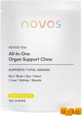 Novos Vital Nutritional Supplement Chews for Organ Liver Brain Eyes Heart Gut…