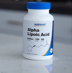Alpha Lipoic Acid 600mg (ALA) Per Serving 120 Caps