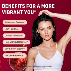 Astaxanthin 12mg with MCT Oil, 60 Softgels – Premium Antioxidant for Skin & Eye