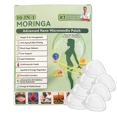 Improved Luxarise Moringa Berberine 10-in-1 Advanced Nano Microneedle Patch(7pcs