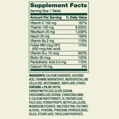 Spring Valley Super Vitamin B-Complex 100 Tablets Metabolism Support No Colors