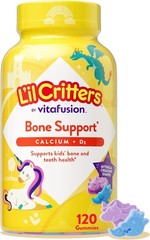 Delicious L’il Critters Bone Support Gummies – 120ct No Artificial Sweeteners