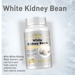 White Kidney Bean 1800mg – Carbohydrate Control, Fat & Carb Blocker, Weight Loss