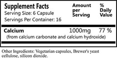 Calcium Carbonate & Hydroxide Supplement – Daily Calcium for Bone Health