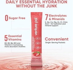 Sugar Free Electrolytes Powder Packets – Liquid Daily IV Hydration Packets | …