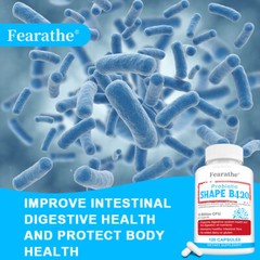 Shape B420 Probiotic 120 Capsules-15 Billion CFU,GUT HEALTH Support,120 CAPSULES
