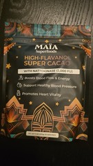 MAIA Ceremonial High Flavanol Super Cacao with NATTOKINASE 7 oz 30 Servings