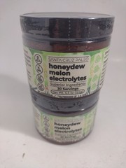 2x Sugar-Free Honeydew Melon Electrolyte Powder 4.4oz Hydration Recovery Drink