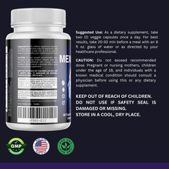 Memovita- Brain Support- 12 Bottles- 720 Capsules