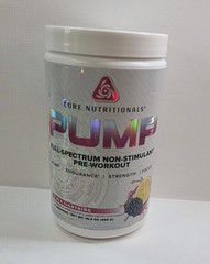 BB 01/2026.Core Nutritionals Fury Next Generation Pre-Workout Black Lightning