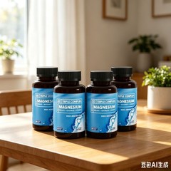 4X Complex Triple Magnesium BioEmblem | 300mg Mag Glycinate Malate&Citrate