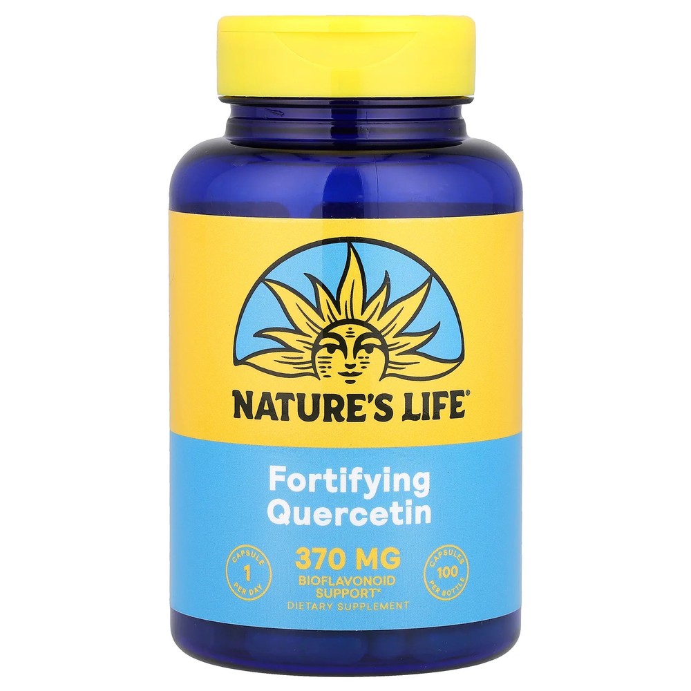 2 X Nature’s Life, Fortifying Quercetin, 370 mg, 100 Capsules