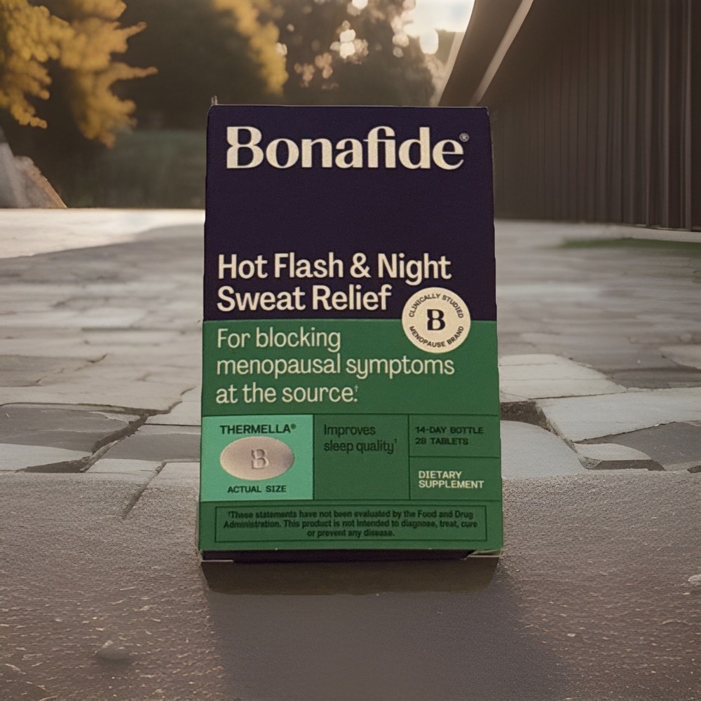 Bonafide Thermella Hot Flash & Night Sweat Relief 28pc Menopause Support Exp2027