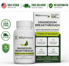 Bioptimizers Magnesium 4.0 Breakthrough 7 Forms of Magnesium 60 caps