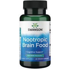 Swanson Nootropic Brain Food – Featuring Neumentix 450 mg 60 Veg Caps