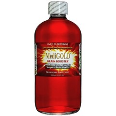 MediGOLD® Brain Booster True Colloidal Gold AuNP Nutrient: 500 mL in Plastic