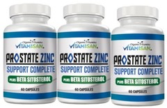 3 Prostate Supplement Urinary Support Capsules prostate zinc Saw Palmetto