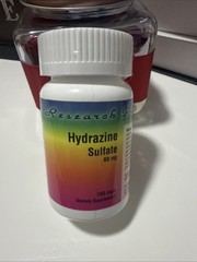 Hydrazine Sulfate, 60mg, 100 Caps, FREE 4 Day Shipping in USA