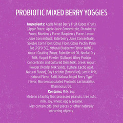 Nature’s Garden Probiotic Mixed Berry Yoggies 0.7 oz., 24 pk.
