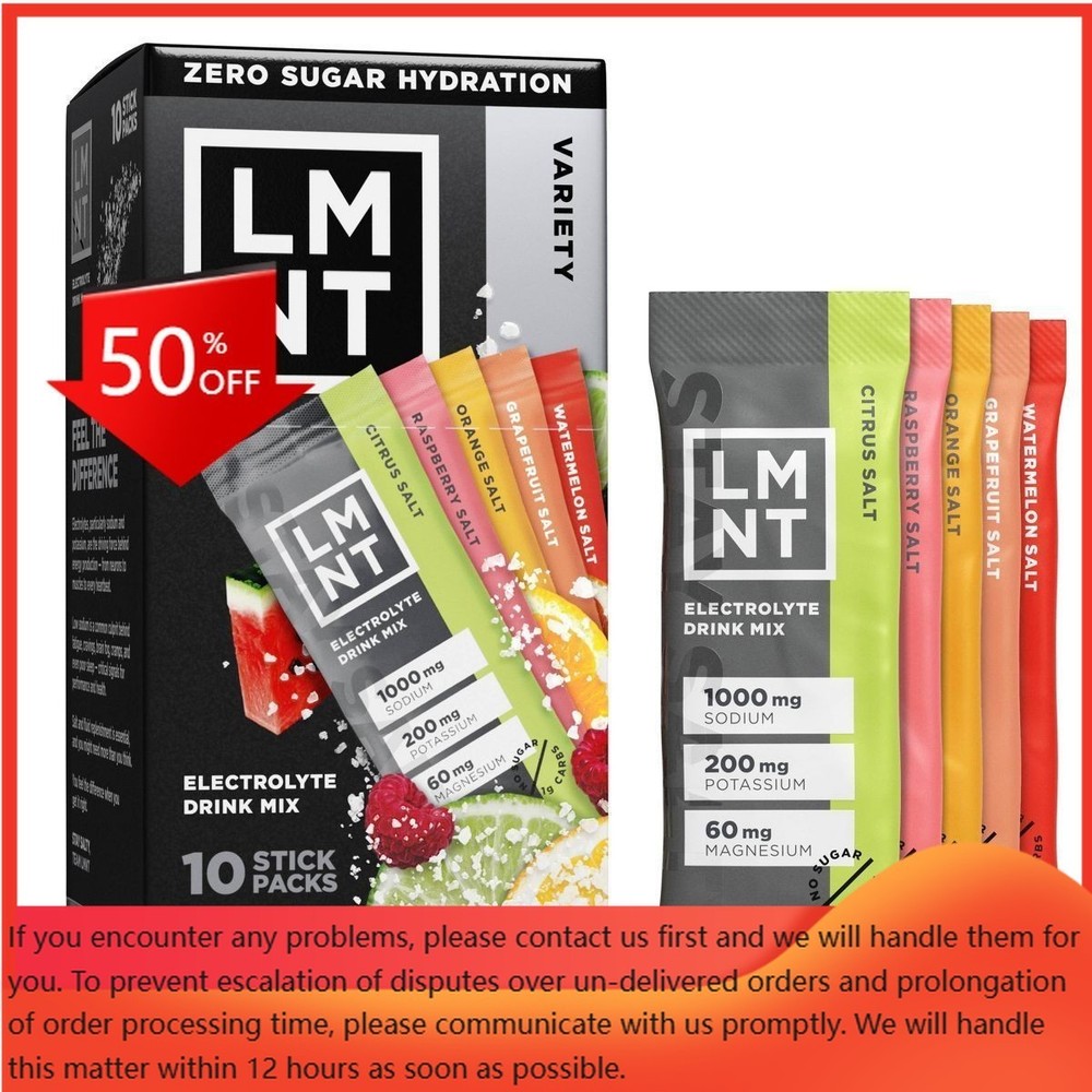 Zero-Sugar Electrolytes Drink – Variety Pack – 2.1oz/10ct