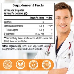 Urinary Tract Balance 1550mg D Mannose 30 To 120 Capsules Control Health